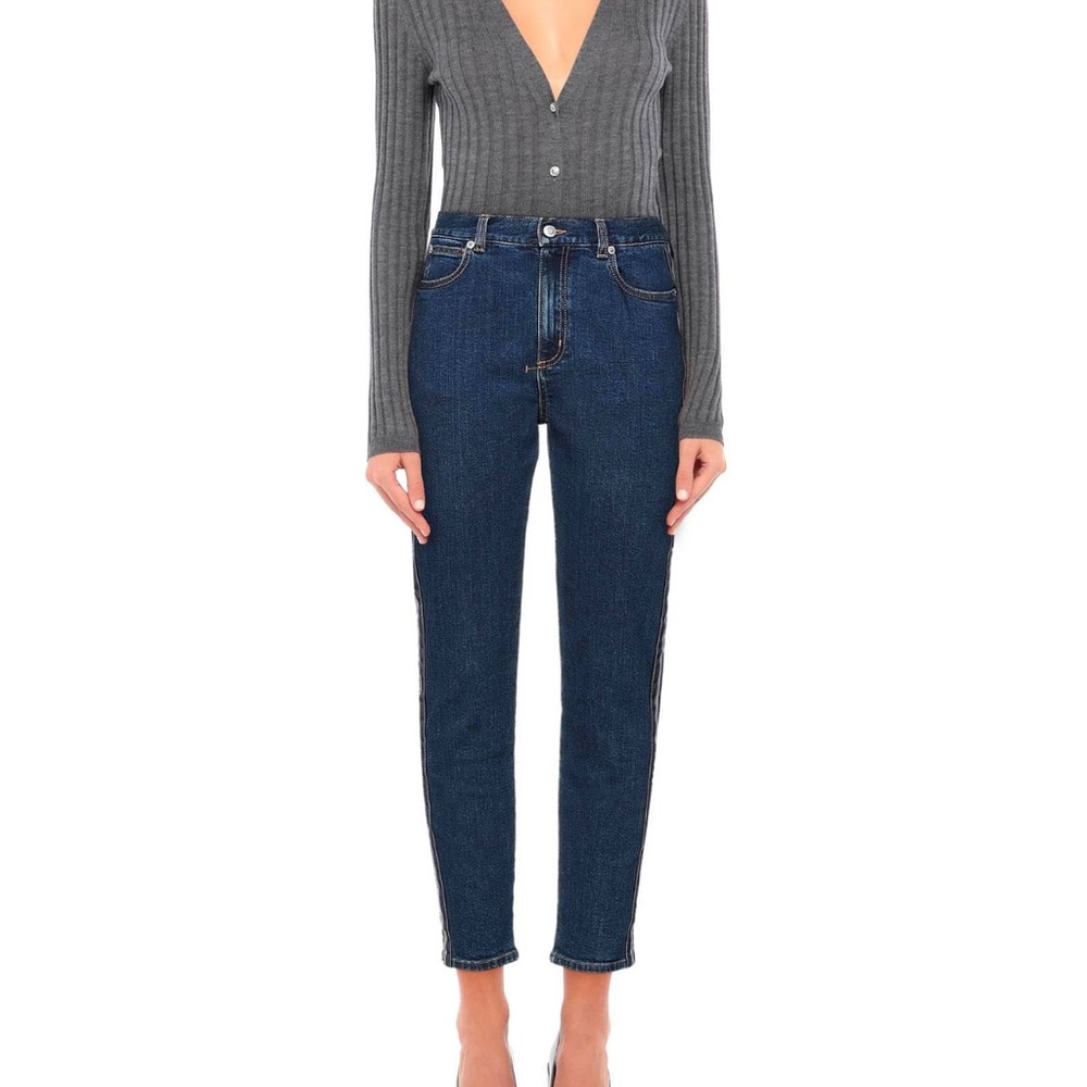 Like New Alexander McQueen Classic Blue Woman Jean